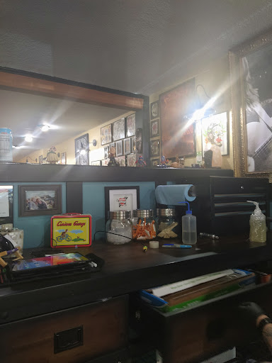 Explore bearded dragon tattoo ideas, creative tattoo ideas in Mchenry, available at Lunchbox Tattoo and Body Piercing