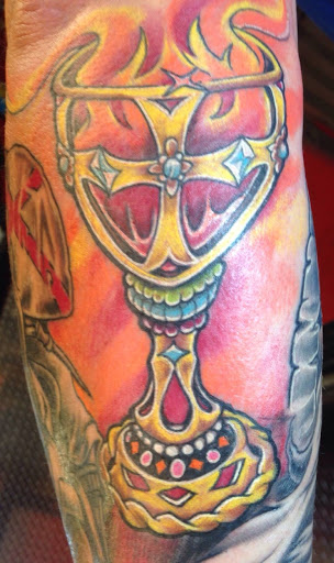 Explore goku tattoo ideas, creative tattoo ideas in Anderson, available at FearlessTattoos and Piercing