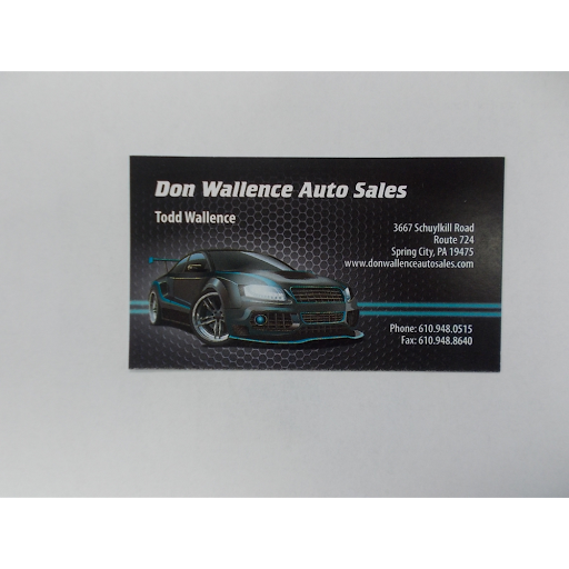 Used Car Dealer «Don Wallence Auto Sales Inc», reviews and photos, 3667 Schuylkill Rd, Spring City, PA 19475, USA