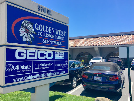 Auto Body Shop «Golden West Collision Center», reviews and photos, 970 W Evelyn Ave, Sunnyvale, CA 94086, USA