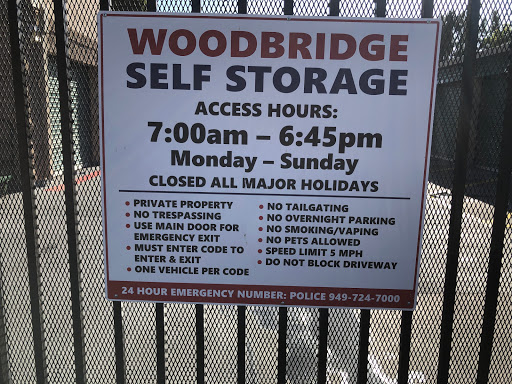 Self-Storage Facility «Woodbridge Self Storage», reviews and photos, 5020 Barranca Pkwy, Irvine, CA 92604, USA