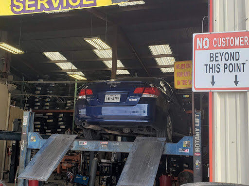 Auto Repair Shop «Casias Muffler & Tire Shop», reviews and photos, 8715 Grissom Rd, San Antonio, TX 78251, USA