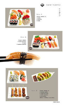 Sushi du Restaurant japonais Restaurant New Tokyo. à Saint-Ouen-sur-Seine - n°2