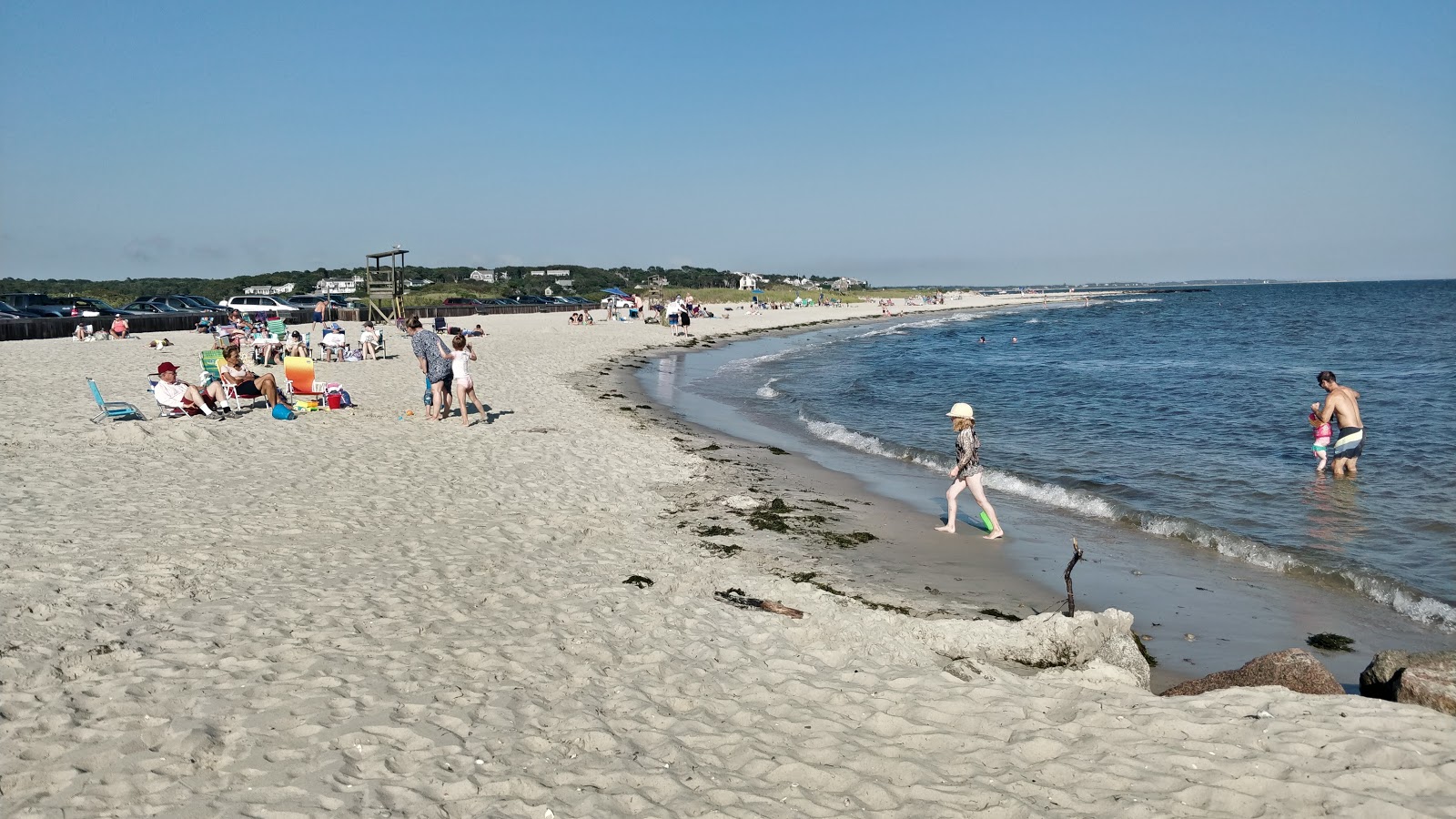 Fotografie cu Red River beach zonele de facilități