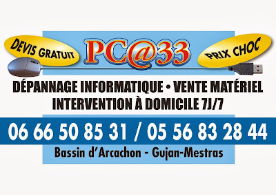 DEPANNAGE INFORMATIQUE A DOMICILE à Arcachon
