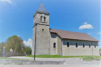 Église de Lalleyriat à Le Poizat-Lalleyriat