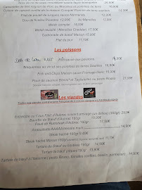 Restaurant Le Comptoir de Marius à Roye - menu / carte