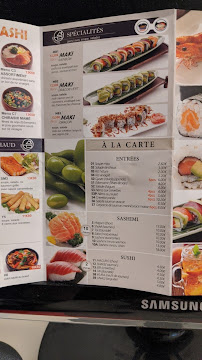 Otakuni à Paris menu