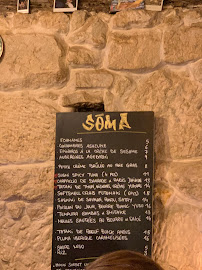 Le soma (Saintonge) à Paris menu