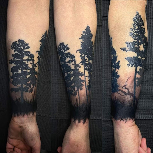 Explore tree tattoo ideas for females, creative tattoo ideas in Anchorage, available at SDITATTOO, LLC
