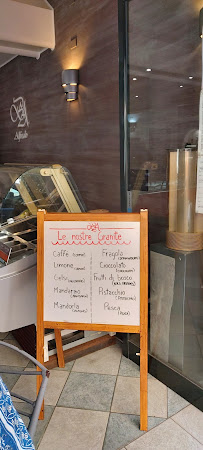 Menu du Bar Alfredo à Torregrotta