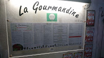 La Gourmandine à Mornac-sur-Seudre menu