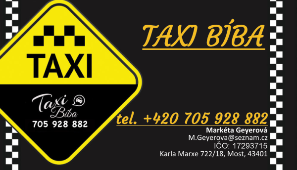 Taxi Bíba Most - Most