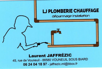 LJ PLOMBERIE CHAUFFAGE à Vouneuil-sous-Biard