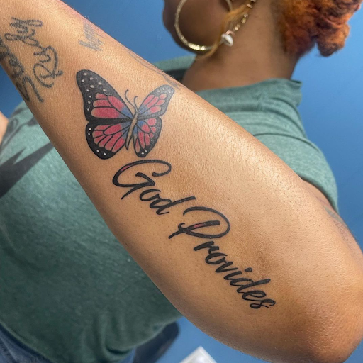 Explore ares tattoo ideas, creative tattoo ideas in Myrtle Beach, available at Myrtle Beach Ink