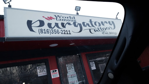Tattoo Shop «Purgatory Tattoos», reviews and photos, 11001 East 39th St S, Independence, MO 64052, USA