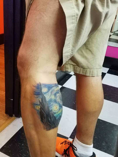 Explore face tattoo ideas for men, creative tattoo ideas in Nicholasville, available at Castle of Color