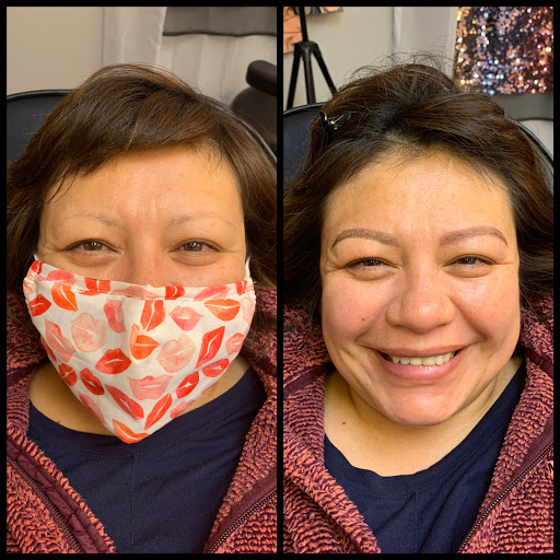 Find camping tattoo ideas for your next unique tattoo in Peoria Heights at BeautiFULL Brows By Jen Microblading - Permanent Makeup Wild Honey Beauty Studio