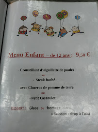 Meli et Zeli à Carcassonne menu