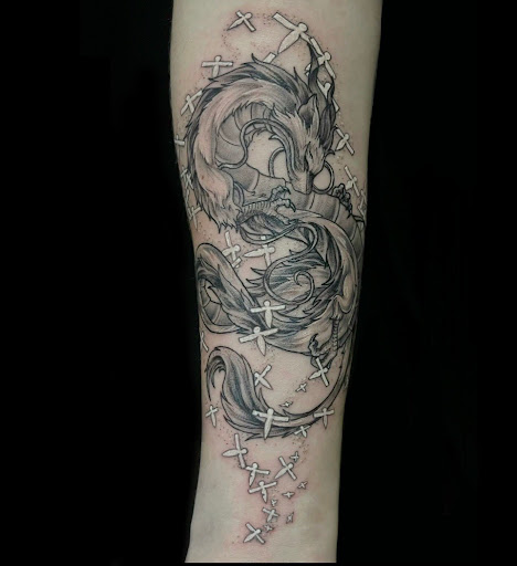Explore april birth flower tattoo ideas, creative tattoo ideas in Lawrence, available at Red 5 Tattoo