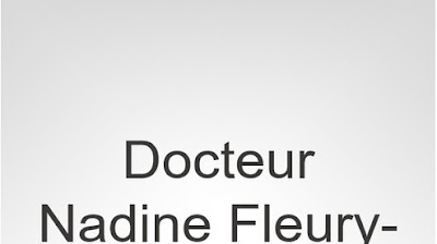 Dr Nadine FLEURY VOQUET à Fréjus