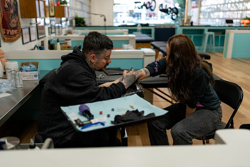 Explore ninja tattoo ideas, creative tattoo ideas in Monterey, available at Gold Coast Tattoo and piercing