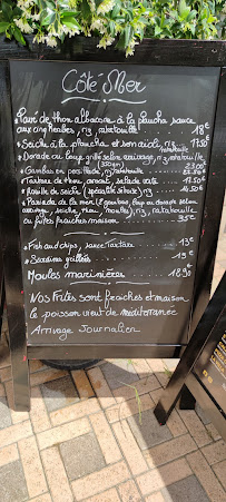 Restaurant La Villa à Sète menu