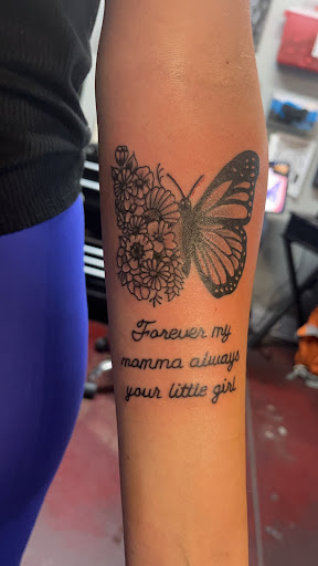 Explore faith tattoo ideas, creative tattoo ideas in Colorado Springs, available at Fallen Heroes Tattoo & Piercing (Colorado)