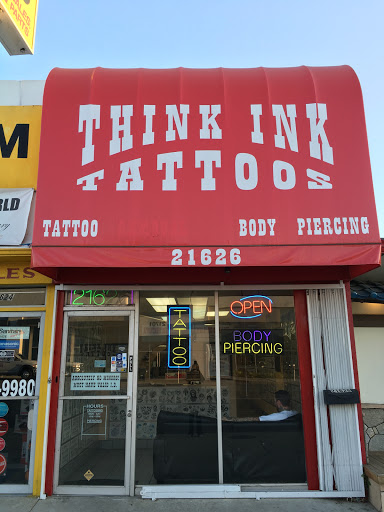 Tattoo Shop «Think Ink Tattoos», reviews and photos, 21626 Ventura Blvd, Woodland Hills, CA 91364, USA