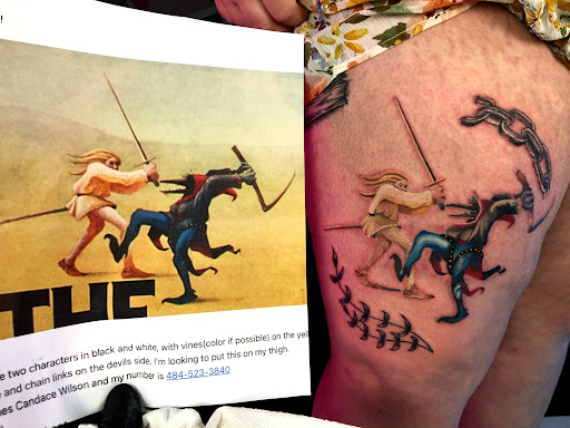 Explore blackbear tattoo ideas, creative tattoo ideas in Bethlehem, available at Soul Glow Electric Ink