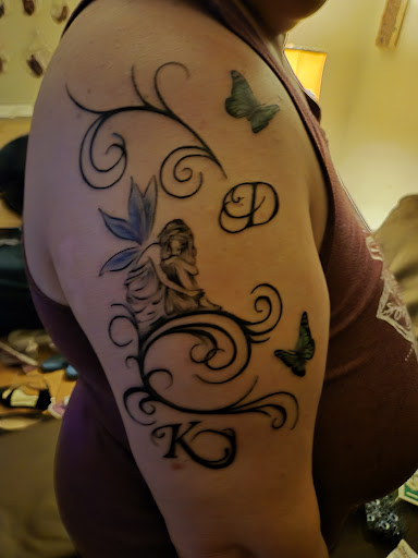 Explore no love tattoo ideas, creative tattoo ideas in Peoria, available at Guerrilla Ink Tattoos