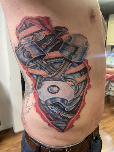 Explore jekyll and hyde tattoo ideas, creative tattoo ideas in Cary, available at Apocalypse Girl Tattoos