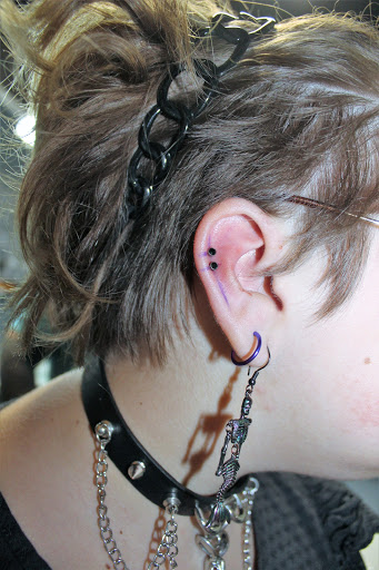 Explore mardi gras mask tattoo ideas, creative tattoo ideas in Arlington, available at Urbans Tattoo & Piercing Studio