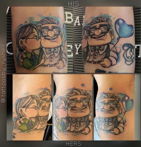 Explore garden tattoo ideas, creative tattoo ideas in Hayesville, available at The Upper Room Tat2 Parlor