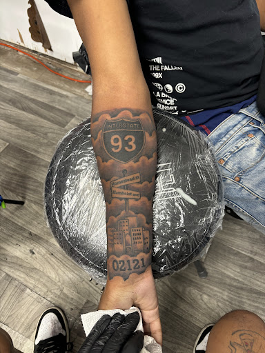 Explore tattoo ideas for men wolf, creative tattoo ideas in Mattapan, available at Famous Touch Tattoos