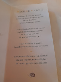 Restaurant gastronomique Le Puits Saint-Jacques à Pujaudran (le menu)
