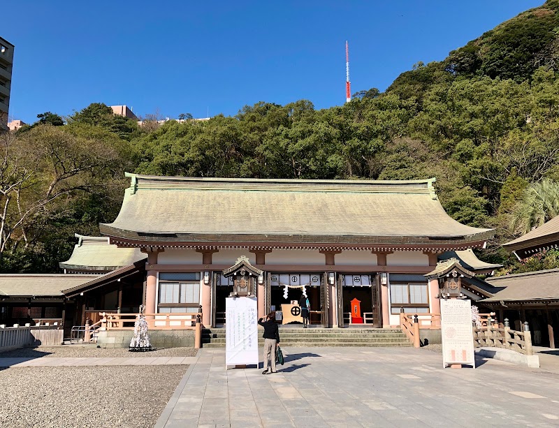 照國神社 御祈願受付所