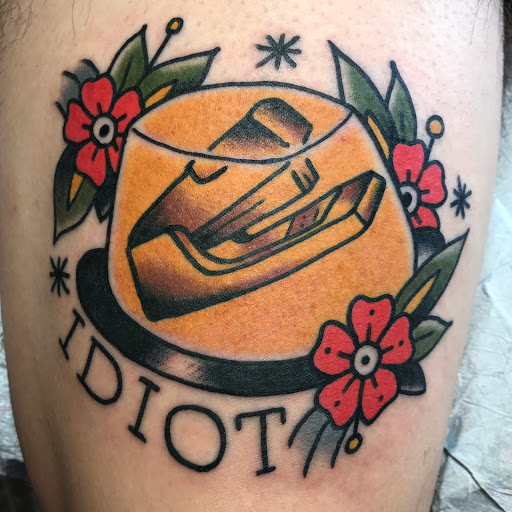 Explore german american tattoo ideas, creative tattoo ideas in Lakeland, available at Black Swan Tattoo