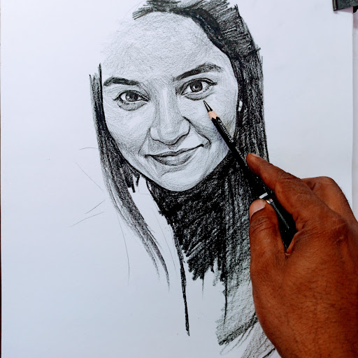 Sketch for Gift - Sketch, Sketch Artist, Portrait Artist In Delhi