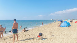 Fotografie cu Platja de La Rubina zonele de facilități