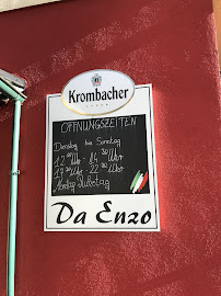 Trattoria Da Enzo à Engelskirchen menu