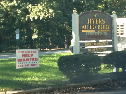 Auto Body Shop «Hyers Auto Body Inc», reviews and photos, 91 Sunset Ave, Toms River, NJ 08755, USA