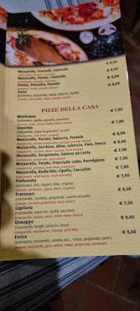 Menu / carte de Il Torrione à Sacrofano