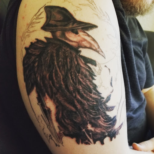 Explore dracula tattoo ideas, creative tattoo ideas in Tucson, available at The Painted Lady Tattoo