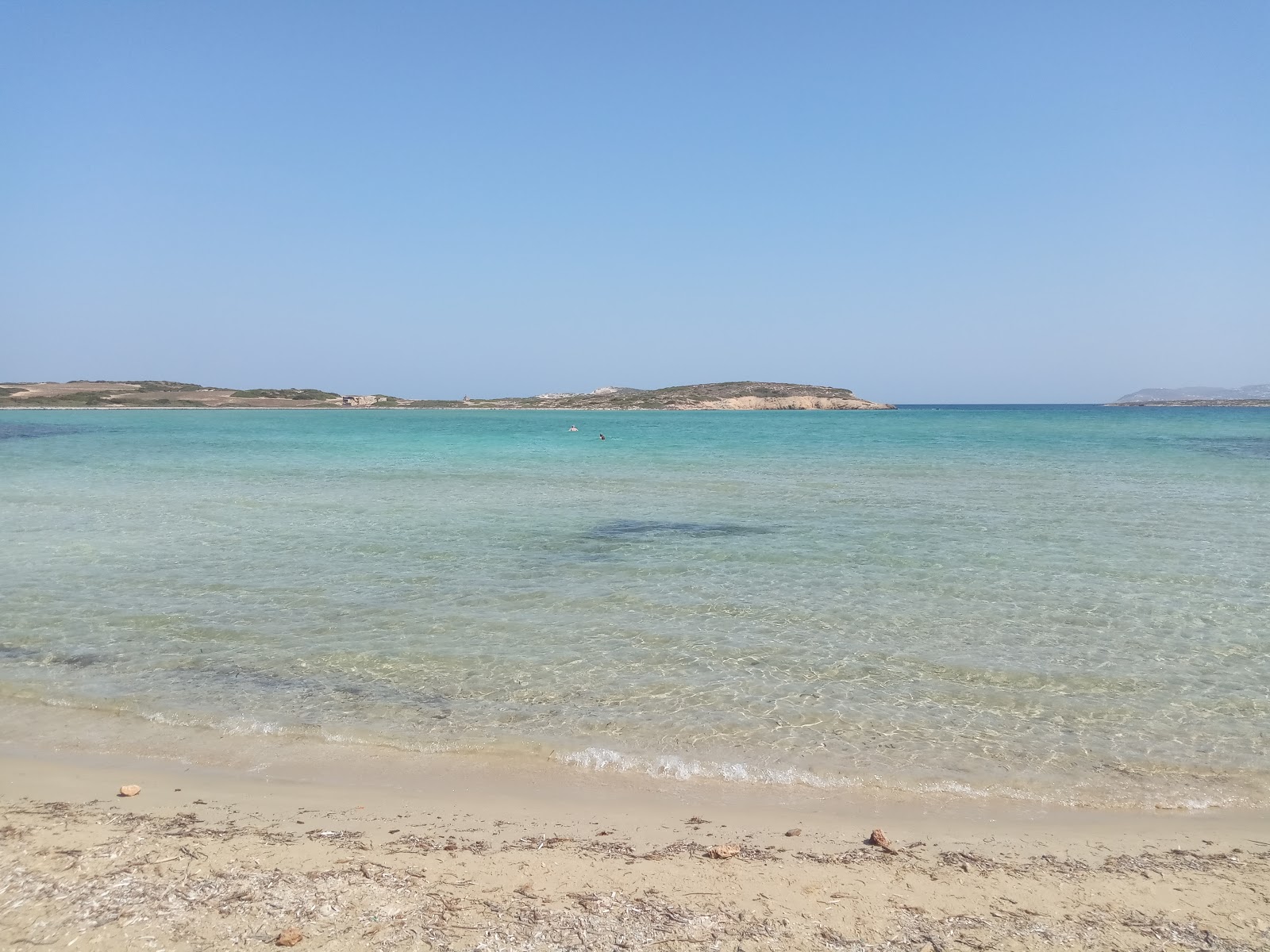 Fotografija Antiparos beach z ravna obala