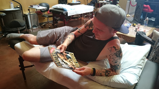 Tattoo Shop «High Voltage Tattoo Nc», reviews and photos, 1259 N La Brea Ave, West Hollywood, CA 90038, USA