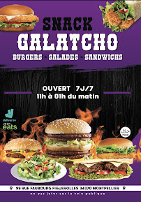 Aliment-réconfort du Restauration rapide GALATCHO BURGER à Montpellier - n°3