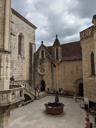 Basilique Saint Sauveur à Rocamadour