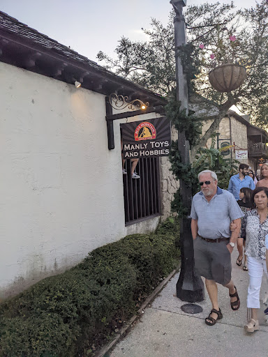 Outdoor Sports Store «Bear Mountain Outfitters Manly Toys And Hobbies», reviews and photos, 35 Hypolita St #105, St Augustine, FL 32084, USA