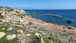 Foto von Wall Stone Beach mit eine gerade küstenlinie